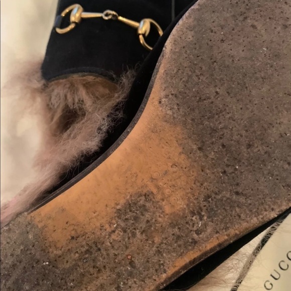 Gucci Princeton loafers velvet - Picture 5 of 7